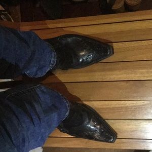 BCBGirls leather ankle boots